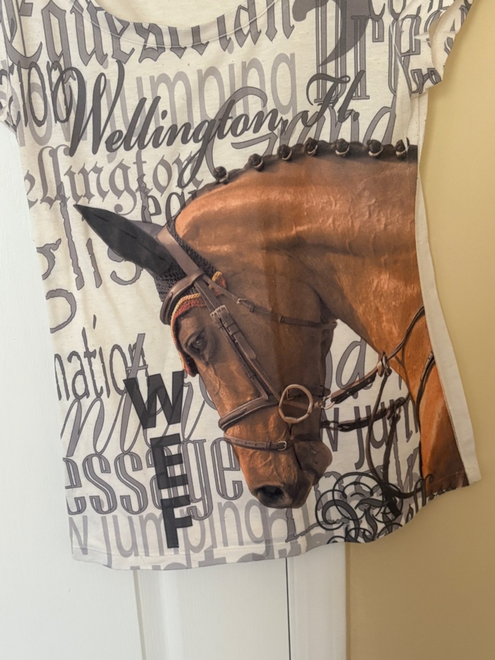 Winter Equestrian Festival WEF Horse Shirt - Picture 2 of 6